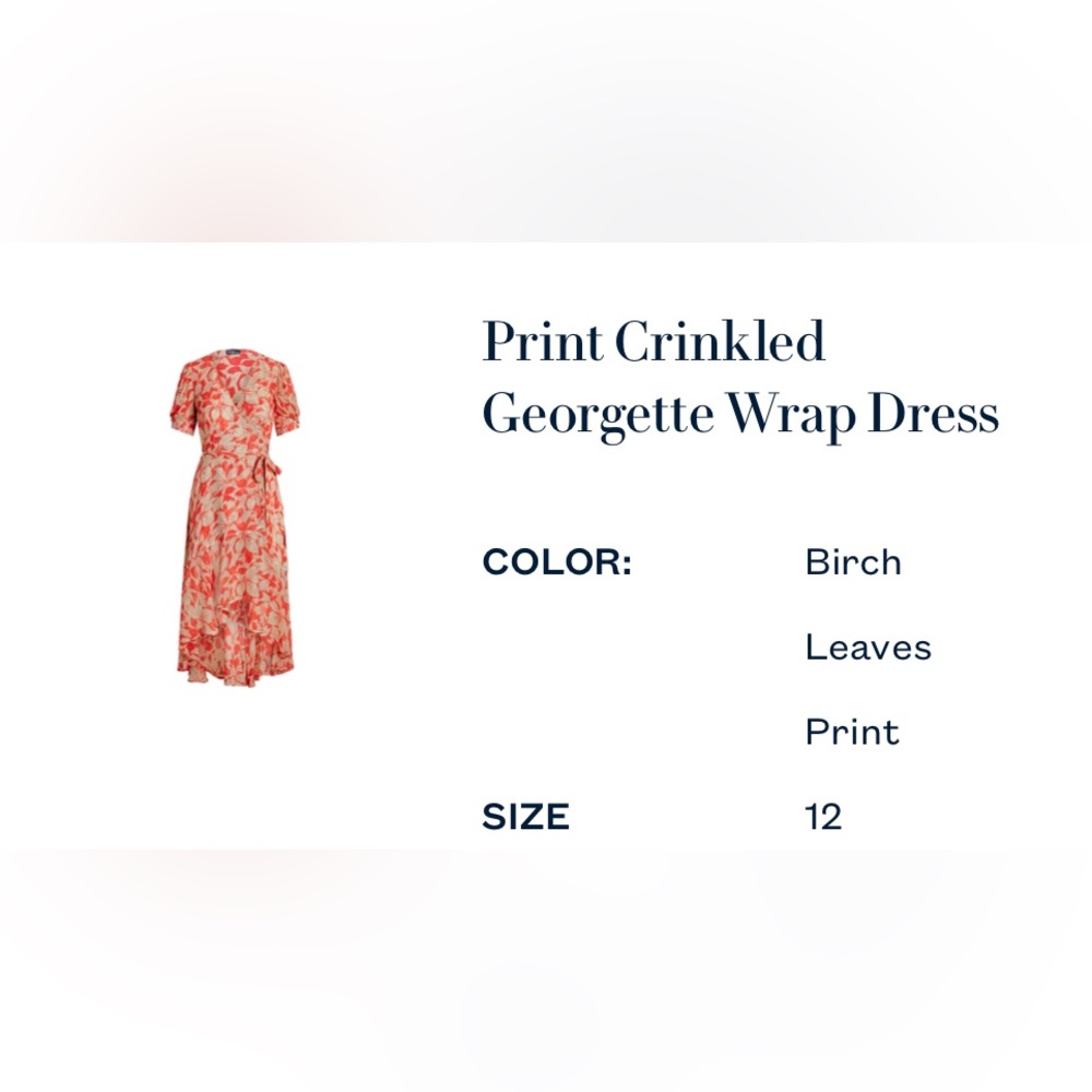 Brand new with Tags Ralph Lauren Dress. Paid $220. Unable to return. Beautiful